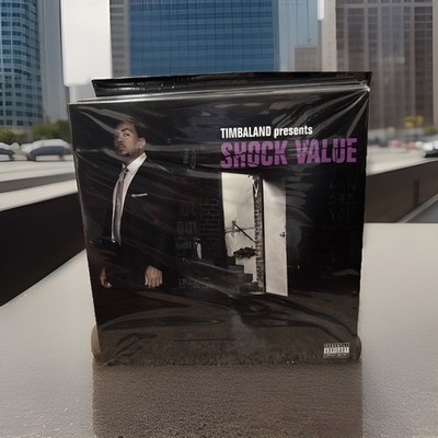 TIMBALAND - SHOCK VALUE LIMITED Colored Vinyl 2 LP +5 Bonus Tracks IVC Edition