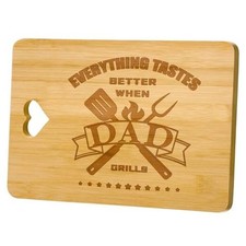 Gifts for - "Recipe for a Special Father" Personalized Cutting Board Set Dad