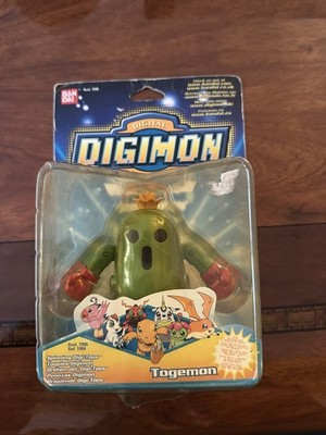 FIGURE DIGIMON DIGITAL MONSTERS TOGEMON - PULL STRING BACK TO SPIN BANDAI MISB 