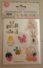    NIP   Easter Temporary Tattoos 24 Count   NO TRACKING