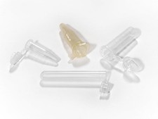 200 Pack Evergreen 0.5 mL Conical Bottom Microcentrifuge Tubes Tethered Caps
