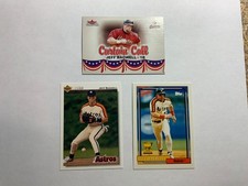 JEFF BAGWELL BASEBALL CARDS—HOUSTON ASTROS - FREE!! SHIPPING!! - LOOK!!
