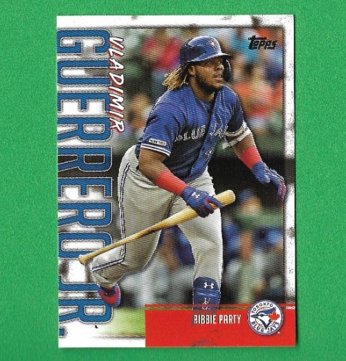 2020 Topps Player Highlights Vladimir Guerrero Jr. Insert- Ribbie Party #VGJ-22