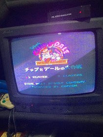 Famicom NES Game A003 3in1 TMNT, TMNT II Arcade Game, Chip & Dale (IC Chips)