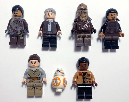LEGO Star Wars 75105 Millennium Falcon Episode VII W/ INSTRUCTIONS MINIFIGURES - Picture 3 of 5