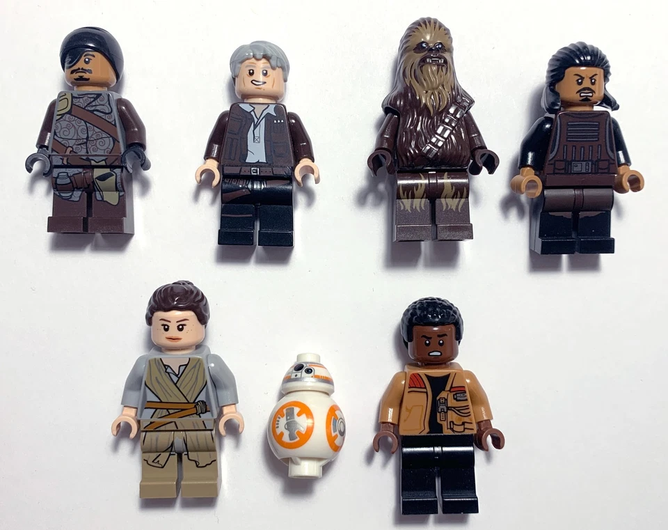 LEGO Star Wars 75105 Millennium Falcon Episode VII W/ INSTRUCTIONS MINIFIGURES - Image 3 of 4