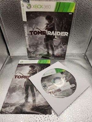 Tomb Raider (Microsoft Xbox 360, 2013) Complete NO CASE NO Usps TRACKING 
