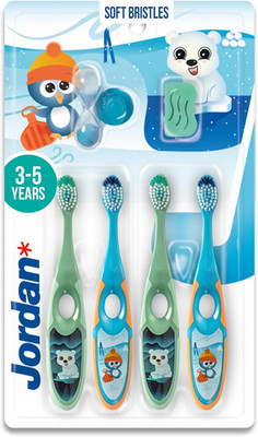 Jordan   | Step 2 Zahnbürste Kinder | Kinder Zahnbürste Für 3-5 Jahre | 
