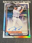 2024 Bowman Draft Chrome Bryce Rainer 1st Bowman Refractor Auto /499