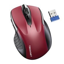 Wireless Silent Mouse for Laptop 6-Adjustable 4000 DPI Computer Mice