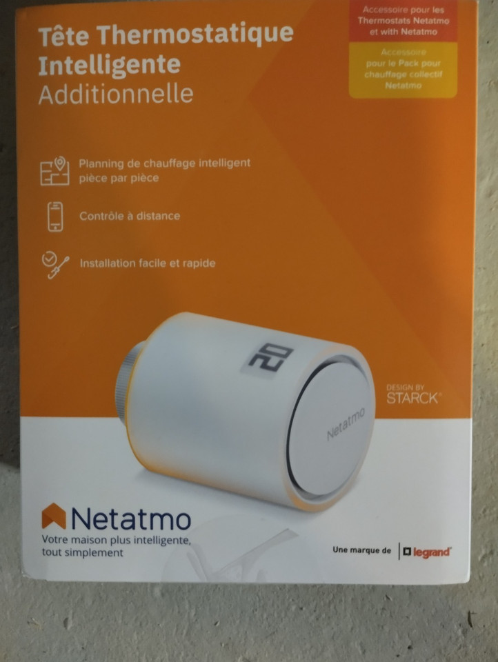 Netatmo NAV-FR tête thermostat