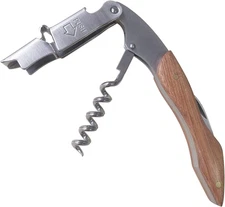 Professional Corkscrew for Bartenders, Bar Restaurant Waiters, Sommelier, Stainl