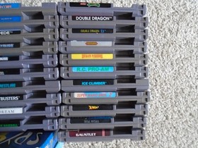 3-day! Lot of 22 NES games, authentic nintendo, castlevania ice climber