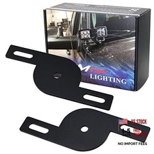 Add-On Dual Pod Light Mounting Brackets for Truck SUV Hood Hinge or A-Pillar