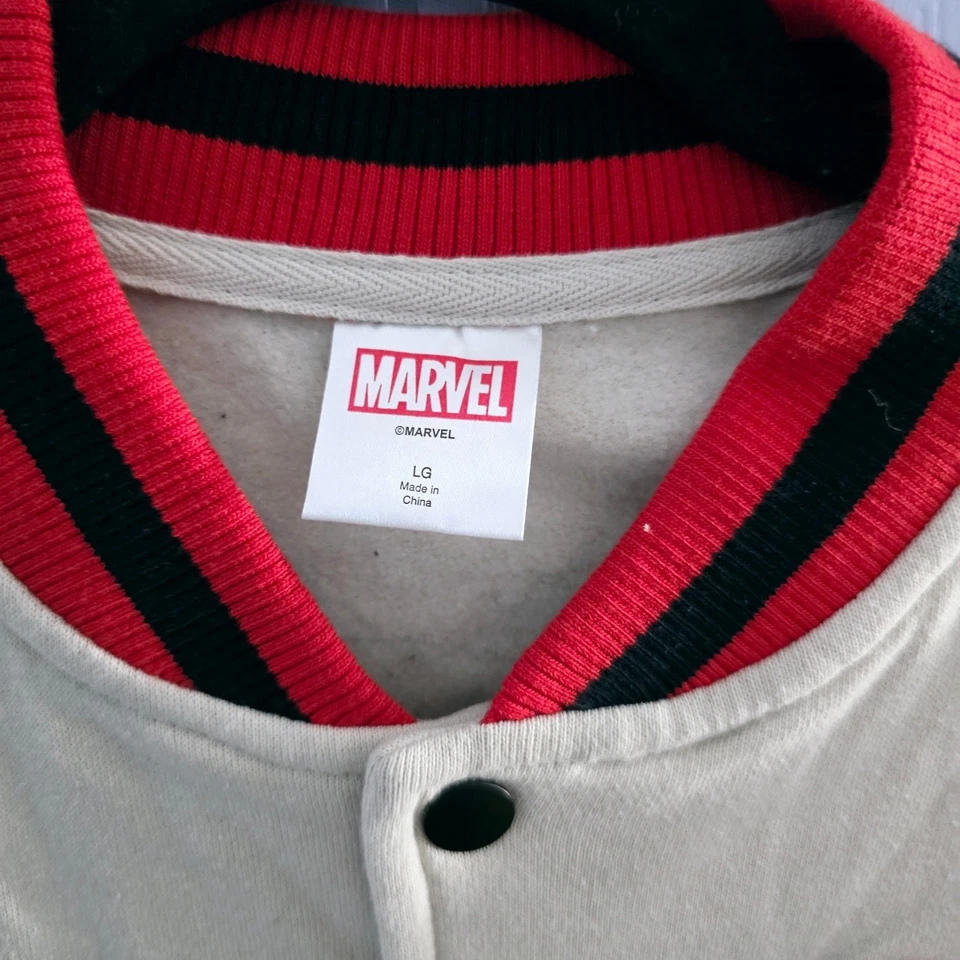 Chaqueta Universitaria Marvel Kids Miles Morales Talla Grande - Bombardero Spider-Verse Foto 3 de 4