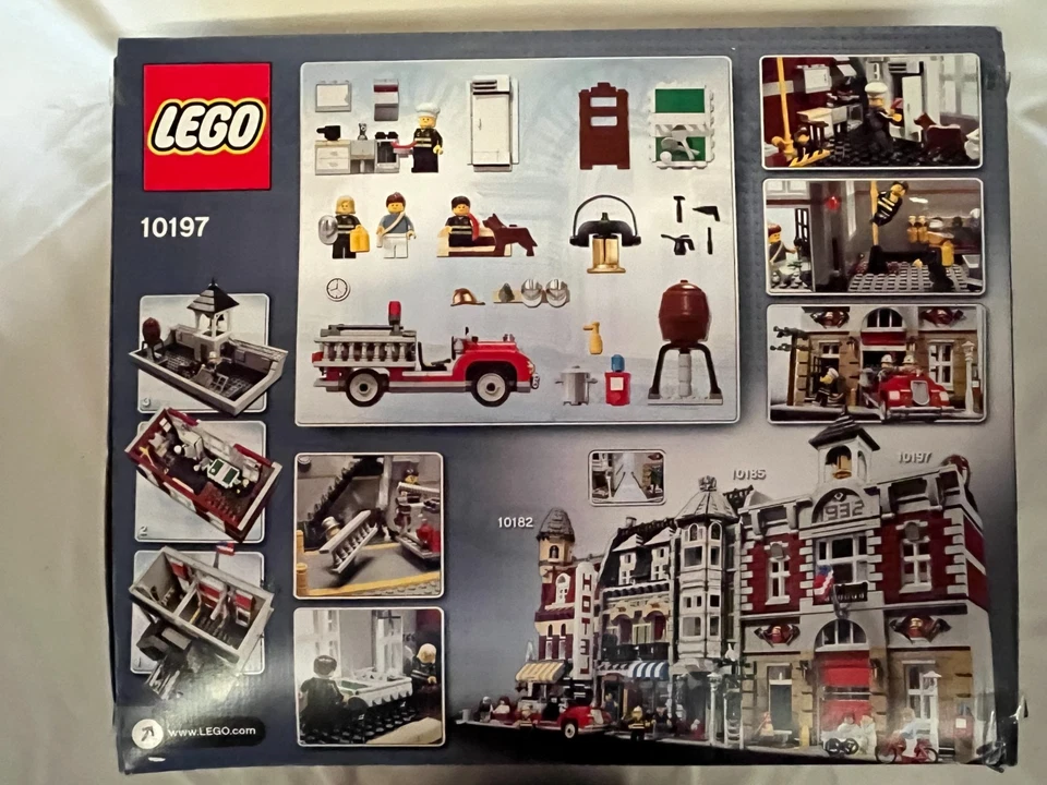 LEGO Modelos Avanzados: Bomberos (10197) (RARO - JUEGO RETIRADO) Foto 2 de 4