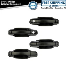 Front & Rear Exterior Outside Door Handles 4 Piece Set Kit for 03-06 Kia Sorento