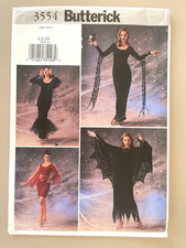 Butterick Misses' Halloween Costume Pattern 3554 Size 6-10 UNCUT