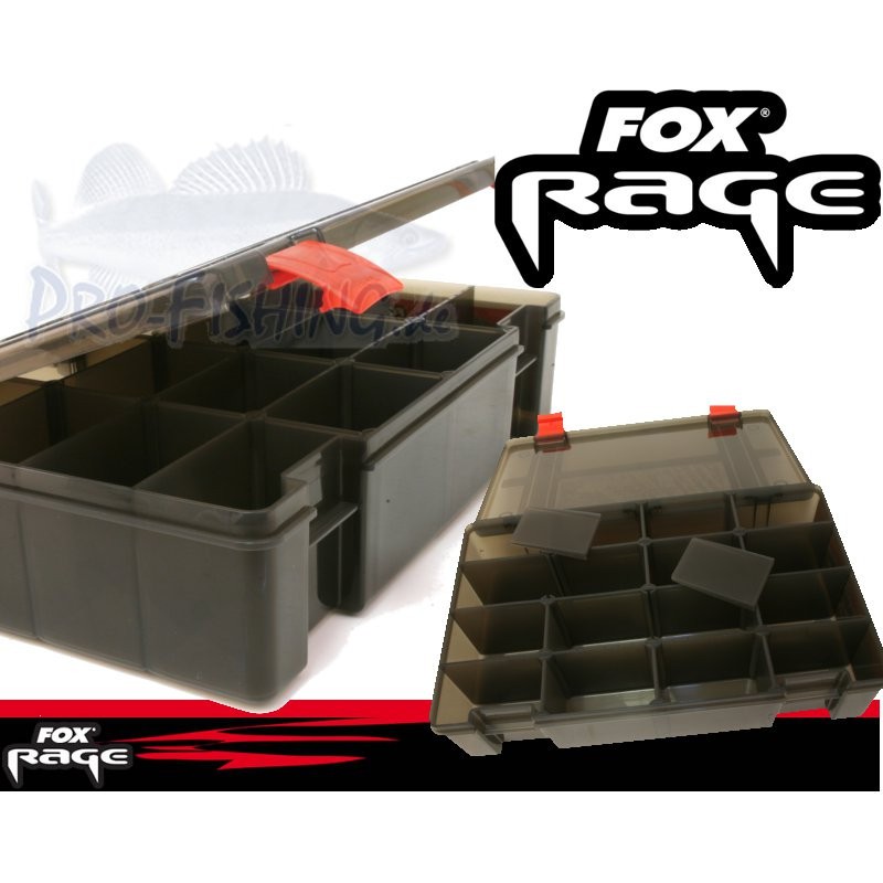 Fox Rage Stack N Store Box - 16 Compartment - Large Deep Angelbox Kderbox 6090₽
