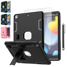 Hybrid Shockproof Stand Case Cover for iPad 10th/9th/8/7/6/5/4/3/2 Air/mini/Pro