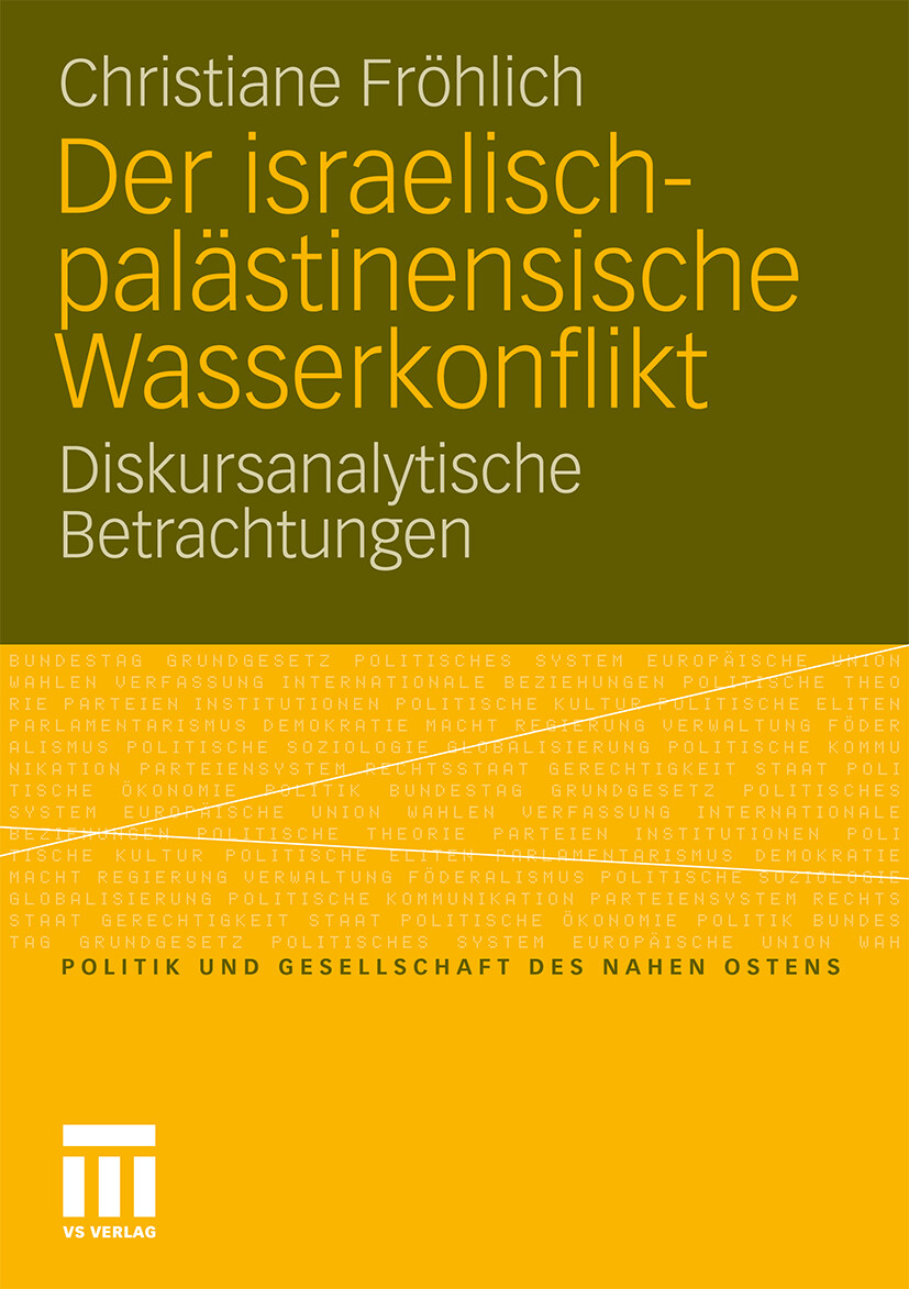 Thumbnail - Christiane Fröhlich / Der Israelisch-palästinensische Wasserkonflikt