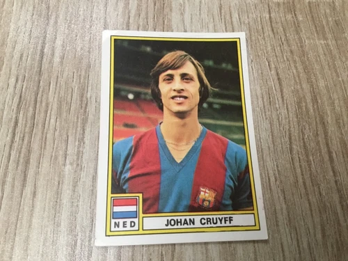 Panini FOOTBALL 76 ROOKIE JOHAN CRUYFF. BARCELONA