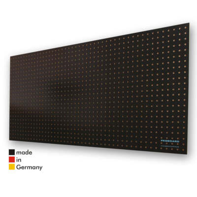 Werkzeugwand aus Holz - 120 x 60 x 0,5 cm - Lochung Ø7 mm Abstand 25,4 mm - MDF 