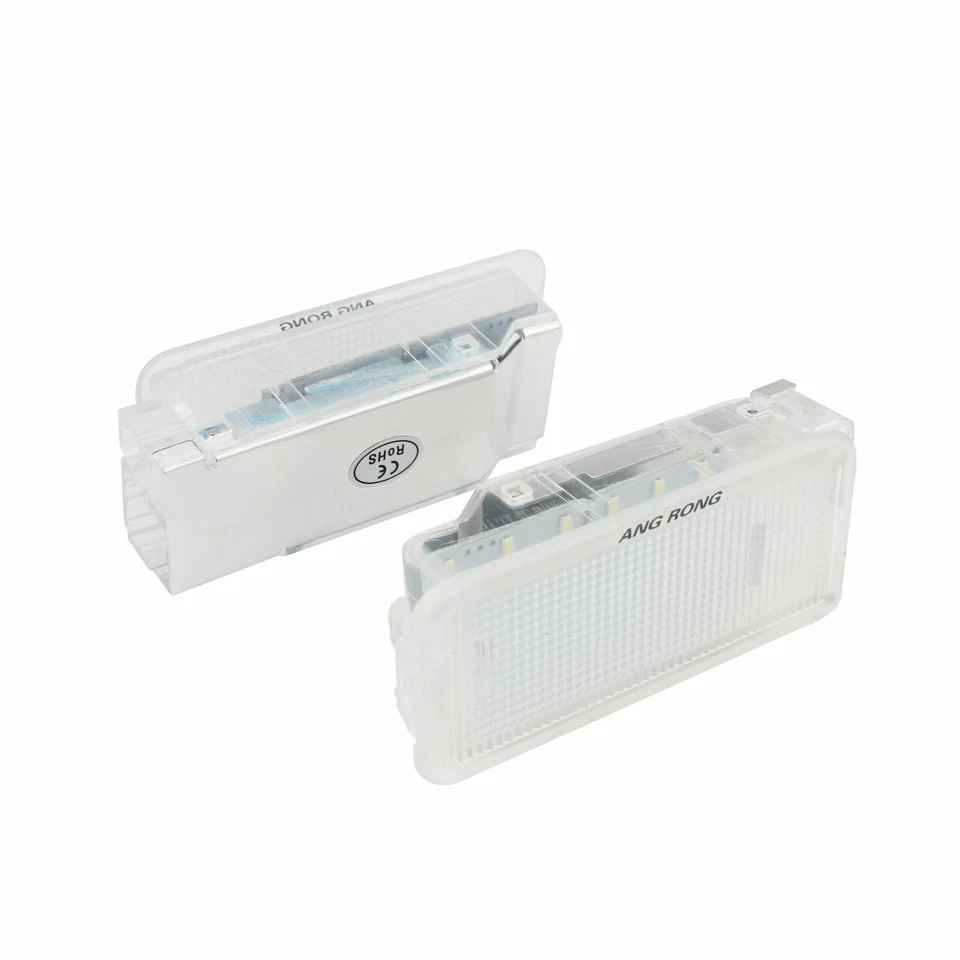 2 Ampoules LED Blanc Footwell coffre intérieur lumière Peugeot Citroën C3 C4 C5 - Photo 2/4