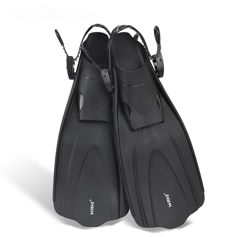Aletas ajustables para adultos Snorkel pie aletas de natación equipo de buceo