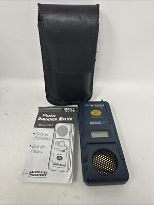 Calculated Industries Pocket Dimension Master 3310 - Portable Ultrasonic Measure