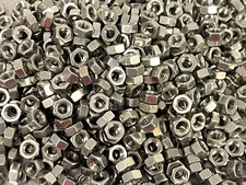(68 PIECE LOT) BN-629-M5, BOSSARD HEX CRESENT NUTS STAINLESS STEEL METRIC M5