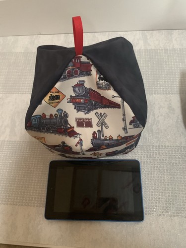 Train Transport - Beanbag Cushion holder Stand for iPad, Kindle, Tablets - Picture 6 of 13