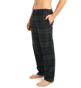 polo ralph lauren men's plaid flannel pajama pants