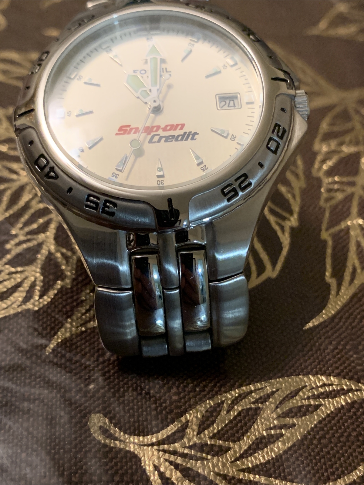 Snap On Tools Watch SnapOn Credit By Fossil Wristwatch eBay