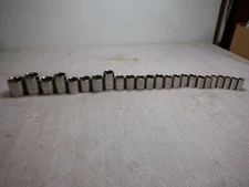 SET OF 24 S.A.E. WESTWARD SOCKETS