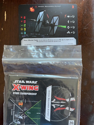 Star Wars X-Wing Miniatures Omega Squadron Expert TIE/SF Spot Gloss Promo