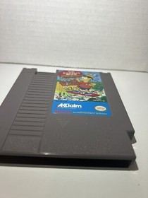 The Simpsons Bart vs The Space Mutants (Nintendo NES) Cart Only Authentic Tested
