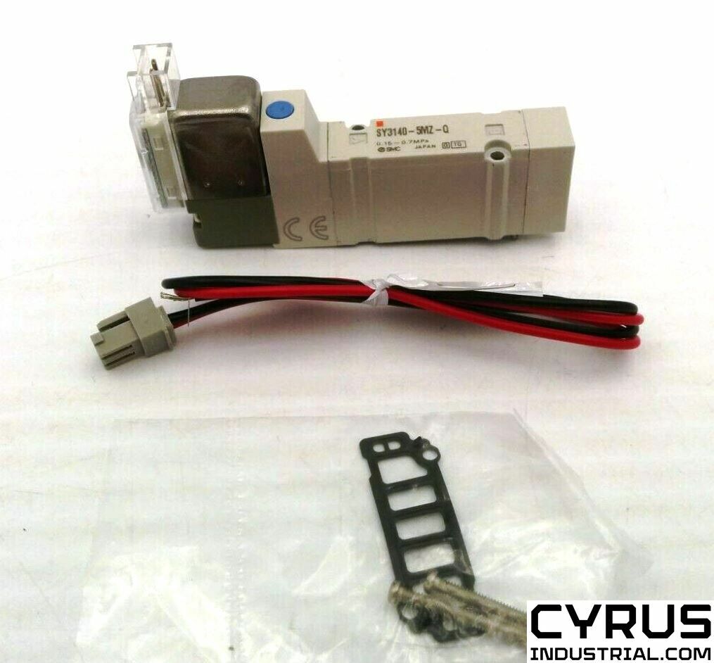 SMC SY3140-5MZ 5-Port Solenoid Valve, Base Mounted, Single Unit SY3000/5000/7000