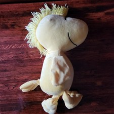 Yellow Woodstock Peanuts Plush Snoopy Bird Friend Stuffed Animal Soft Toy