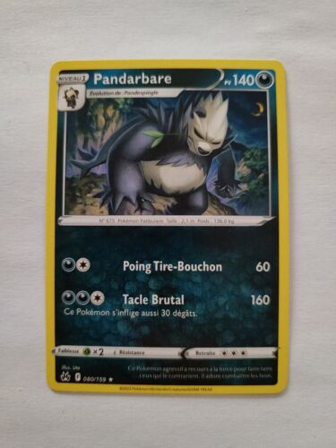 Carte Pokemon - Pandarbare 080/159 - Zenith Suprême EB12.5 - Photo 1/2