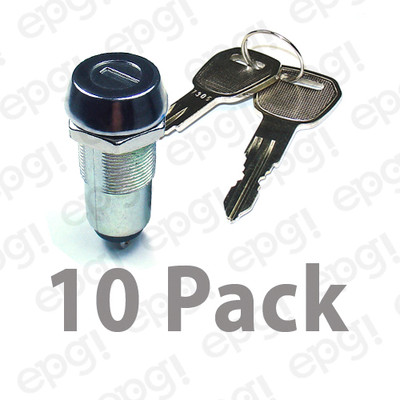 KEY SWITCH (ON/OFF) INCLUDES 2 FLAT KEYS #KS3-10PK