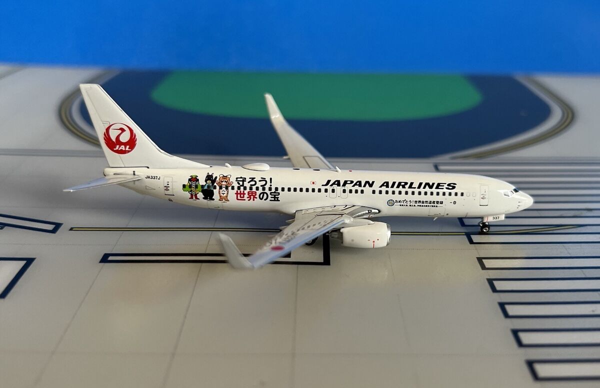 JAL ボーイング737-800 1/400 模型 JAL Japan Airlines Boeing 737-800/Winglets JA337J 1/400
