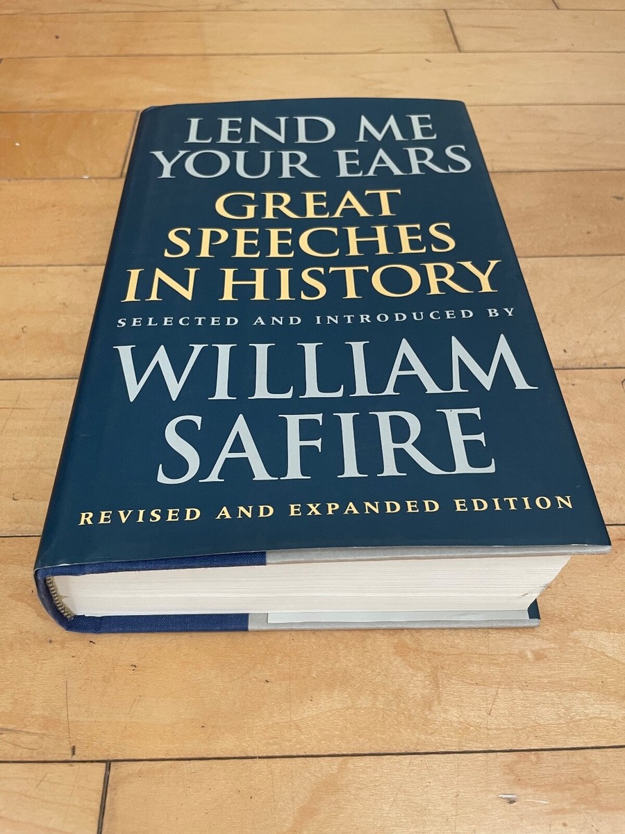 【英語の名演説】Lend Me Your Ears Lend Me Your Ears : Great Speeches in History by William