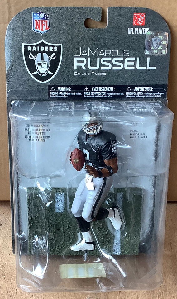 McFarlane NFL 17 JaMarcus Russell Oakland Raiders Figur NEU + OVP Selten