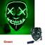 thumbnail 8 - Neon Stitches Mask LED Wire Light Up Costume Party Purge Halloween Cosplay Masks