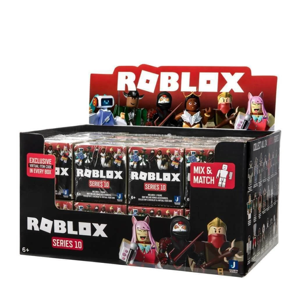 Roblox Mystery Figure Wave Series 10 Assortment 24 Blind Boxes in Sealed Case