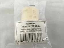 Supply Giant CSDQG300 Female x PVC Adapter Transition Pipe 