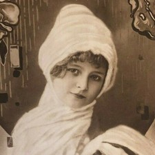 Vintage WWI Sheet Music "I Want a Doll" Real Photo - Harry Von Tilzer