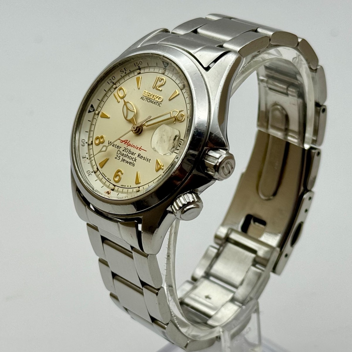 セイコー アルピニストSCVF007 4S15-6000 楽天市場】セイコー SEIKO 4S15-6000/SCVF007 アルピニスト