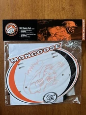 Old School Mongoose BMX Bike Number Plate Variety Pack Vintage NEW